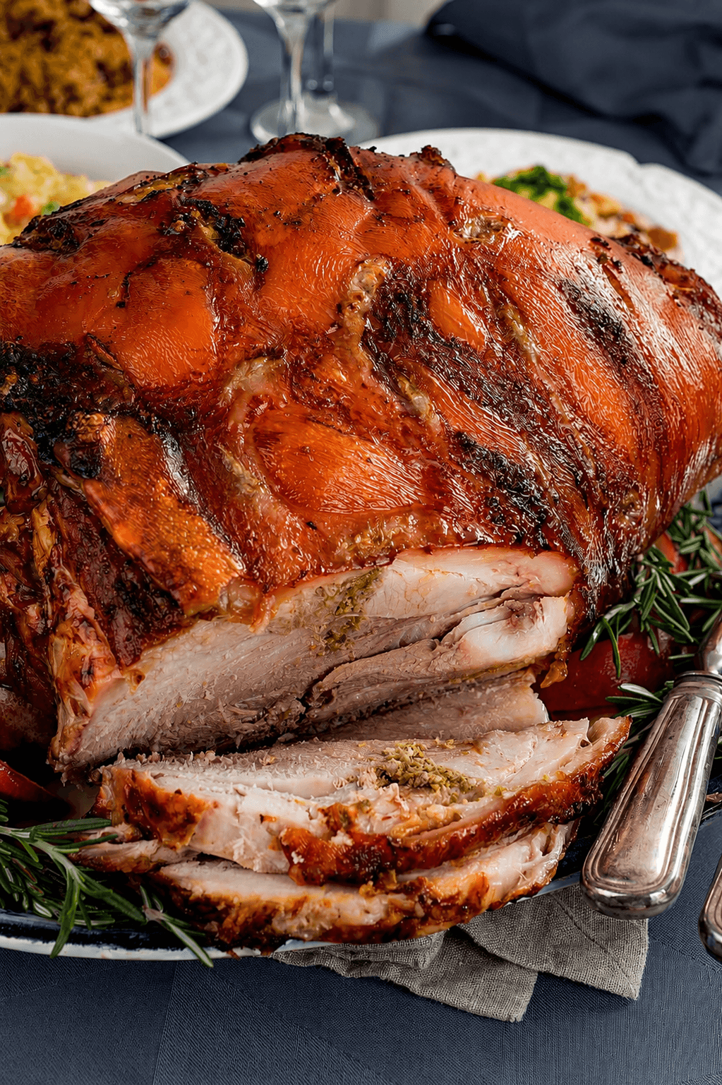 Pernil de puerco al horno