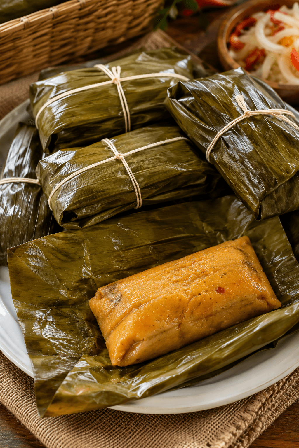 Pasteles en hoja