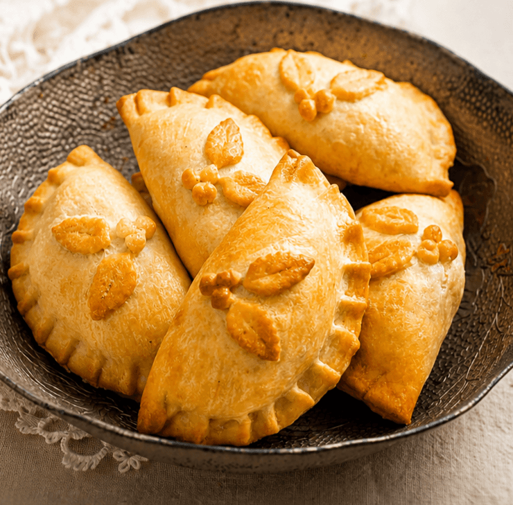 Empanadas de harina de maíz