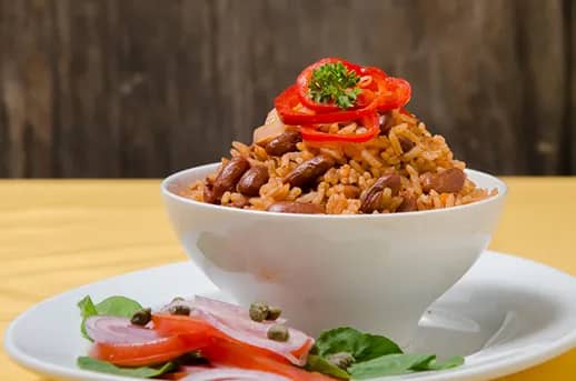 Moro de Habichuelas rojas